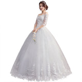 Main Wedding Dress 2025 New Bride Wedding Letter White Simple And Thin Wedding Dress Woman HZ0517