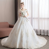 White Wedding Dress French Super Fairy Heavy Industry Star Hepburn 2026 New Bridal Main French Retro Wedding Dress HZ0517