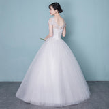Wedding Dress 2026 New White Shoulder-Shouldered Bridal Simple Temperament To Slim Slimming Woman Wedding Dress HZ0517