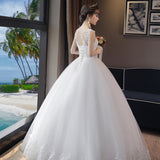 Travel Wedding Dress High-Waisted Bride Married In White Simple Slimming Female 2026 New Spring HZ0517