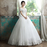 Wedding Dress 2026 New Korean Version Of The Bride Married A Shoulder-To-Shoulder Princess Simple Slim Light Wedding Dress HZ0517