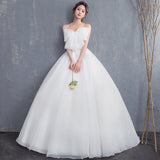Brased Wedding Dress 2026 New Bride High-Waist Temperament Is Thin And White Go Out To The Super Fairy HZ0517