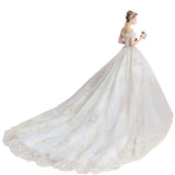 White Wedding Dress French Super Fairy Heavy Industry Star Hepburn 2026 New Bridal Main French Retro Wedding Dress HZ0517