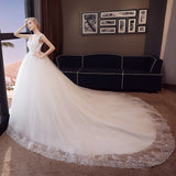 Travel Wedding Dress High-Waisted Bride Married In White Simple Slimming Female 2026 New Spring HZ0517