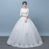 White Wedding Dress 2026 New Bridal Wedding Master Yarn Yarn Is A Simple Thin Super Fairy Main Wedding Dress HZ0517
