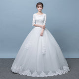 White Wedding Dress 2026 New Bridal Wedding Master Yarn Yarn Is A Simple Thin Super Fairy Main Wedding Dress HZ0517