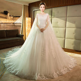 Light Main Wedding Dress 2026 New Long Tail French Retro Bridal Heavy Industry Super Xiansen Heben Thin Woman Wedding Dress HZ0517