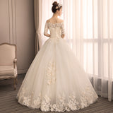 Light Main Wedding Dress Woman 2026 New French Word Shoulder Bride Goes Out Super Xiansen Simple Tail HZ0517