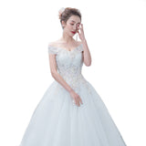 2025 New Studio Bridal Wedding Dress Large-Size Back-To-Shoulder Deep V Sexy Sling Strap Strap Strap HZ0517