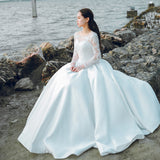 French Hepburn Ding Noodle Light Wedding Dress 2026 New Bridal Drag Fairy Princess Dress Thin Dream HZ0517