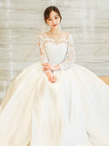 French Hepburn Ding Noodle Light Wedding Dress 2026 New Bridal Drag Fairy Princess Dress Thin Dream HZ0517