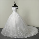 Wedding Dress 2026 New Lace Embroidery Bra Bride Married Sleeveless Wedding Dress Long HZ0517