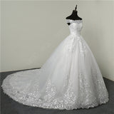 Wedding Dress 2026 New Lace Embroidery Bra Bride Married Sleeveless Wedding Dress Long HZ0517