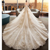 French Wedding Dress 2025 New Bridal Small Champagne-Colored Drag Hepburn Retro Thin Super Fairy Thin HZ0517