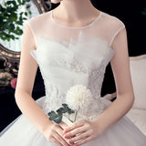 Supply Products 2025 New Wedding Dress Bride Word Shoulder Thin Large Size Dress Dress F63 HZ0517