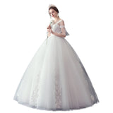 Wedding Dress 2025 New Bridal Wedding Dress Plus-Size Wedding Dress F54 HZ0517