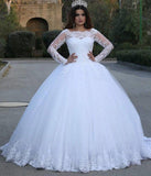 2026 White Wedding Dress Temperament Retro Lace Sticker Hot Sale HZ0517