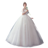 Wedding Dress Super Fairy 2025 New Champagne Bride Wedding Word Shoulder Slings Thin Wedding Dress F60 HZ0517