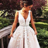 Sale Of New Light Wedding Dress Hot Elegant Defanty Sexy Dew Depth V Wedding Dress Summer HZ0517