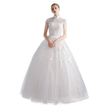 French Light Wedding Dress 2026 New Bridal Maids Go Out Yarn Super Fairy Simple Conservative Starry Little Children HZ0517