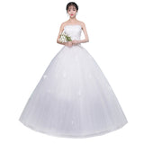 Sen Family Light Wedding Dress With Thin Korean Dream Princess Drag Tail Super Fairy Bride Wedding Yarn 2026 New Model HZ0517