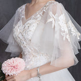 Main Light Wedding Dress 2026 New Bridal Small Spring High-Waisted Belly Large-Size Simple Dress Dress Dress HZ0517