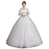 Main Light Wedding Dress 2026 New Bridal Small Spring High-Waisted Belly Large-Size Simple Dress Dress Dress HZ0517