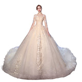 2025 New Bridal Princess Super Fairy Dream Big Dress Wedding Dress Bridal Maid Bridal Sen Tugage HZ0517
