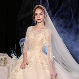 2025 New Bridal Princess Super Fairy Dream Big Dress Wedding Dress Bridal Maid Bridal Sen Tugage HZ0517