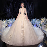 2025 New Bridal Princess Super Fairy Dream Big Dress Wedding Dress Bridal Maid Bridal Sen Tugage HZ0517