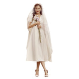 Scenic Light Wedding Dress 2026 New Bridal Dress He Benson Family Travel To Repair Simple Dress Small Children HZ0517