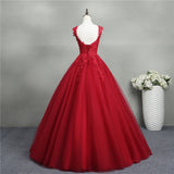 Wedding Dress 2026 New Red Yarn Bridal Princess Dream Thorn V Collar Spring Tugpong Skirt Woman HZ0517