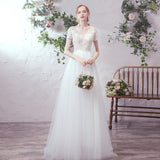 French Light Wedding Dress 2026 New Bridal Mori Simple Atmosphere Super Fairy Travel Small Tail Yarn Dress Dress HZ0517