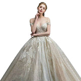 Starry Sky Wedding Dress 2026 New Temperament High-End Sen Series Super Fairy Princess Dream Luxury Big Tail Bride HZ0517