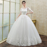 Main Wedding Dress 2026 Autumn And Winter New Long-Sleeved Korean Version Of The Princess Thin Bride Wedding Export Wedding HZ0517
