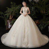 Wedding Dress 2026 New Braping Shoulder Sling Bridal Woman Sen With Simple French Thin Bridal Dress HZ0517