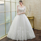 Main Wedding Dress Woman 2026 New Autumn And Winter Korean Version Of The Bride's Long-Sleeved Lace Tug Tail Thin Wedding Dress HZ0517