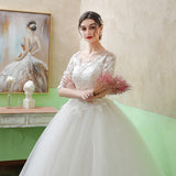 Main Wedding Dress 2026 Autumn And Winter New Long-Sleeved Korean Version Of The Princess Thin Bride Wedding Export Wedding HZ0517