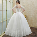 Main Wedding Dress 2026 Autumn And Winter New Long-Sleeved Korean Version Of The Princess Thin Bride Wedding Export Wedding HZ0517