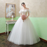 Main Wedding Dress 2026 New Bridal Female Senyi Simple French Super Fairy Thin Out Yarn Light Wedding Dress HZ0517