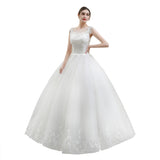 Main Wedding Dress 2026 New Spring Shoulder Bridal Dress Fairy Dream Simple Lineless Wedding Dress HZ0517