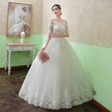 Main Wedding Dress 2026 Autumn And Winter New Long-Sleeved Korean Version Of The Princess Thin Bride Wedding Export Wedding HZ0517