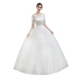 Main Wedding Dress 2026 Autumn And Winter New Long-Sleeved Korean Version Of The Princess Thin Bride Wedding Export Wedding HZ0517