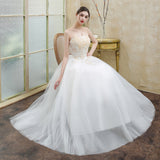 Wedding Dress 2026 New Sen System French Bra Bridal Bride Thin Simple Wedding Dress Go Out Light Wedding Dress HZ0517