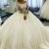 Star Of The Same 2026 New Women's Lace Long-Sleeved Long-Sleeved Wedding Dress HZ0517