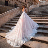 Wedding Dress Big Tail Wedding Dress Bride 2026 New Waist V-Necked Back Wedding Dress HZ0517