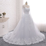 Wedding Dress 2026 New Tug Lace Dew Bridal Wedding Dress Overseas Warehouse HZ0517