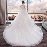 Main Wedding Dress 2026 New Bridal Dress Large Size Thin Tug Princess Dream Fatmm Belly Wedding Dress HZ0517