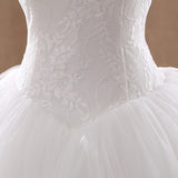 2026 Spring New Tailed Wedding Dress White Simple Atmospheric Large Size High-Waisted Bridal Wedding Dress HZ0517