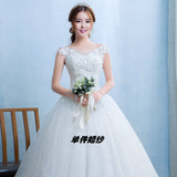 Wedding Dress 2026 New Bridal Handikin Simple Temperament About Thin Sen Neat Size Lace Wedding Dress HZ0517